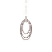 Dune Chic Pavé Anhänger mit Halskette