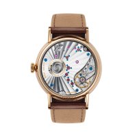 Lambda 39 Roségold mit gebläuten Zeigern