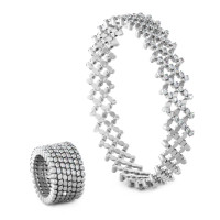 Serafino Multi-Size Ring und Armreif