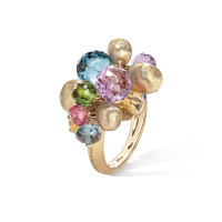 Africa Gemstone Cocktailring Multicolor