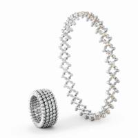 Serafino Multi-Size Ring und Armband