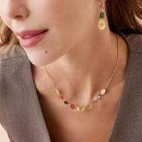 Lunaria Color Halskette