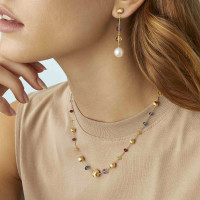 Africa Gemstone Halskette