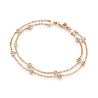 Armband, 2-reihig, poliert