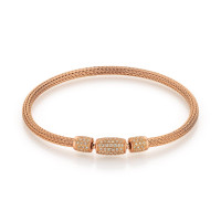 Classics Flex & Mesh Armband Pavé