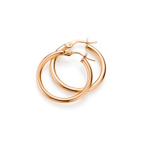 Creolen mit Bügel-Mechanik, poliert