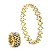 Serafino Multi-Size Ring und Armreif