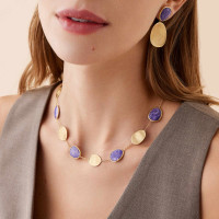 Lunaria Color Halskette