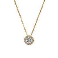 Halo Anhänger mit Kette