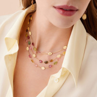 Lunaria Color Halskette