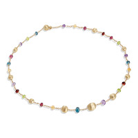 Africa Gemstone Halskette