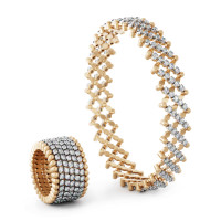 Brevetto Multi-Size Ring und Armband