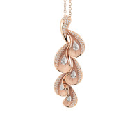 Moon Drops Anhänger mit Halskette