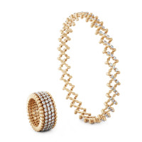 Serafino Multi-Size Ring und Armreif