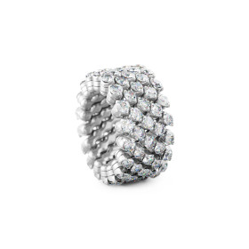 Serafino Consoli Brevetto Multi-Size Ring RMS 5F4 WG WD