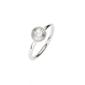 Schmuckwerk Glasklar Ring DR1067-WG-GK