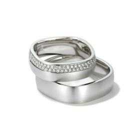 Henrich & Denzel Forma Soft Trauringe  P3345.01000-P3341.60000