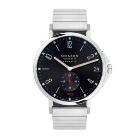 NOMOS Glashütte Tangente Sport neomatik 42 Datum blauschwarz 581