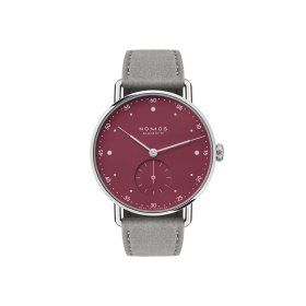 NOMOS Glashütte Metro 33 muted red 1123