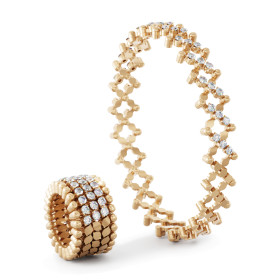 Serafino Consoli Serafino Ring Bracelet S.RB 5HM4 RG WD