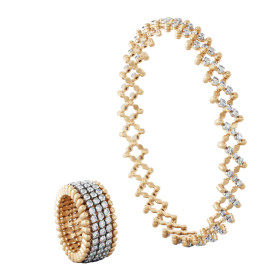 Serafino Consoli Serafino Multi-Size Ring und Armreif S.RB 5M2 RWG WD