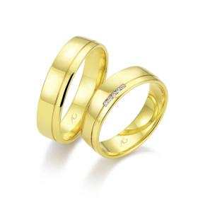 August Gerstner Trauring Exclusiv-Kollektion 4/28667/5,5-28667/5,5