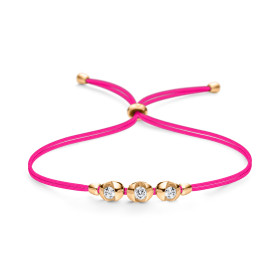 Schaffrath COLORTAIRE Armband CTR32_B_008_BR_2_09_HOTPINK_YW