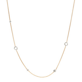 Schmuckwerk Alpen Halskette GH915-RG-PT-L