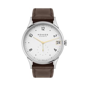 NOMOS Glashütte Minimatik 39 Datum Gold 1251