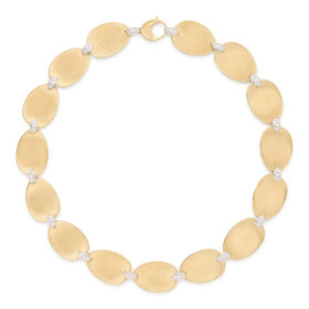 Marco Bicego Lunaria Diamonds Halskette CB2636 B YW