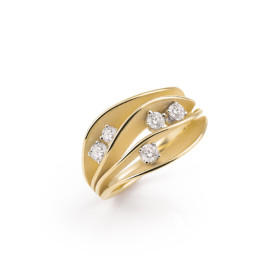 Annamaria Cammilli Dune Loops Ring GAN3520U