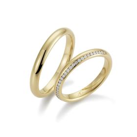 August Gerstner Trauringe 28504/3-4/28504/3