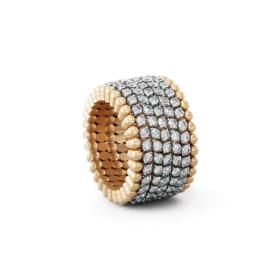 Serafino Consoli Brevetto Multi-Size Ring und Armband S.RB 7M2 RWG WD