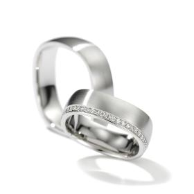 Henrich & Denzel Forma Soft Trauringe  P3344.01000-P3341.60000