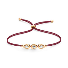 Schaffrath COLORTAIRE Armband CTR32_B_008_BR_2_03_DARKBURGUNDY_YW