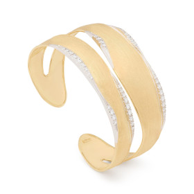 Marco Bicego Lunaria Diamonds Armreif SB126 B YW