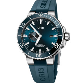 ORIS Aquis Small Second, Date 01 743 7733 4155-07 4 24 69EB