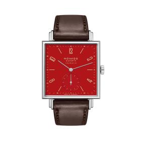 NOMOS Glashütte Tetra Neomatik Red – 175 Years Watchmaking Glashütte 421.S2