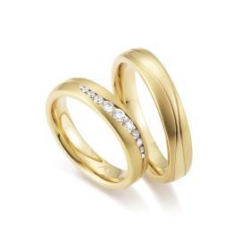 August Gerstner Trauring Exclusiv-Kollektion 4/28475/4,5-28475/4,5