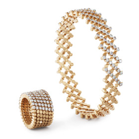 Serafino Consoli Serafino Ring Bracelet S.RB 7H2 RG WD