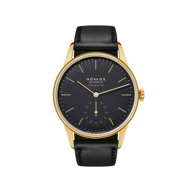 NOMOS Glashütte Orion Gold Neomatik New Black 350