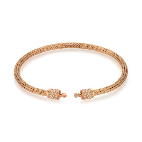 Jörg Heinz Classics Flex & Mesh Armband Pavé HS06.A-3.0 750 4 00124 16