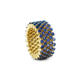 Serafino Consoli Brevetto Multi-Size Ring RMS 5F2 YG BS SFT