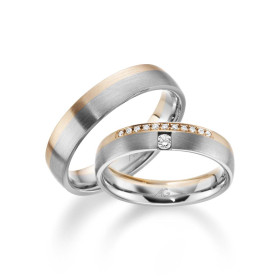 August Gerstner Trauring Exclusiv-Kollektion 4/28722/4.5-28722/5