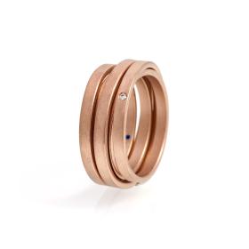 Schmuckwerk Saturn Ring SR204-RG