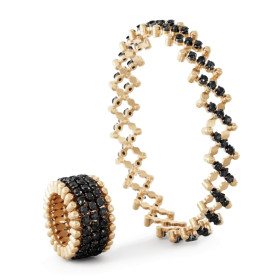 Serafino Consoli Serafino Multi-Size Ring und Armband S.RB 5M4 RBG BD