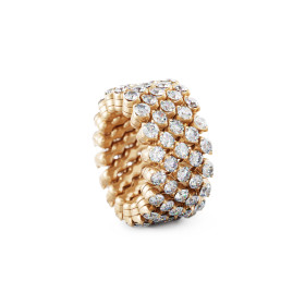 Serafino Consoli Brevetto Multi-Size Ring RMS 5F4 RG WD