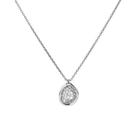 Schmuckwerk Kristal Anhänger mit Halskette XH126-WG