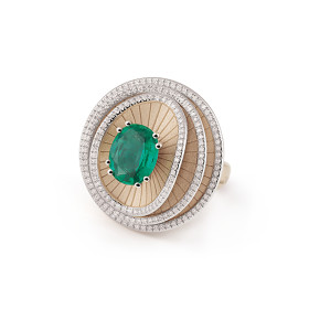 Annamaria Cammilli Cocoon Ring GAN3595NT18
