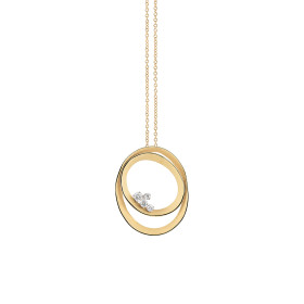 Cammilli Dune Solar Anhänger mit Halskette GPE3091U